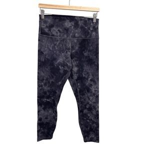 Lululemon Align HR Pant 25” Size 10 Diamond Dye Pitch Grey Graphite DDPG 04971